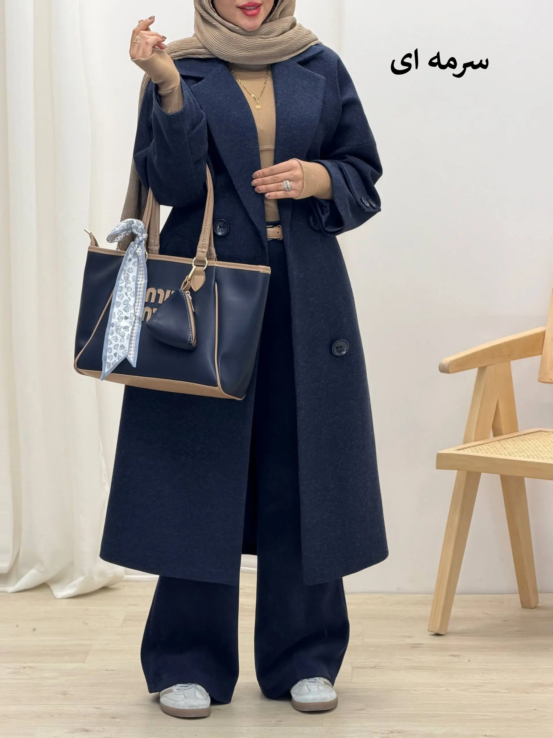 3819-پالتو فوتر آیلار